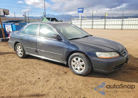 2001 Honda Accord Ex из США, поврежденный, VIN 1HGCG566X1A098775